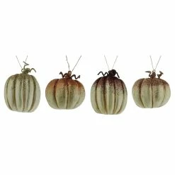Cheap 😍 Traditions Elegant Fall Pumpkin Ornaments Set/4 ⭐