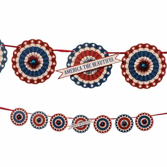 Discount 👍 Traditions America The Beautiful Garland ✨ 3 Discount 👍 Traditions America The Beautiful Garland ✨