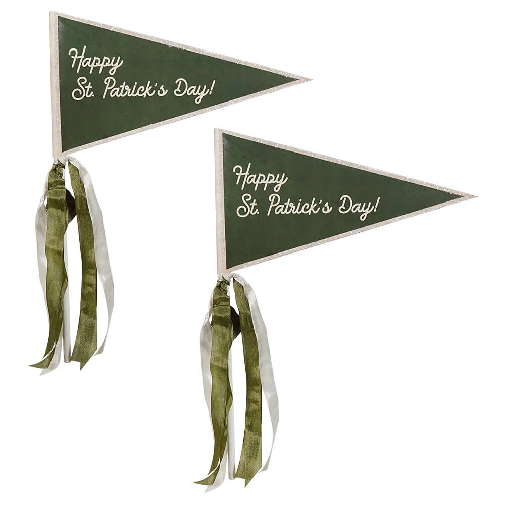 Deals π Traditions St. Pat's Pennant Flag Set/2 β€οΈ 3 Deals π Traditions St. Pat's Pennant Flag Set/2 β€οΈ