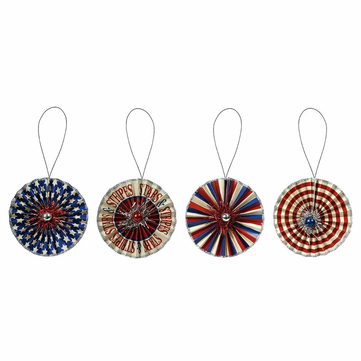 Outlet π Traditions Stars & Stripes Rosette Ornaments Set/4 π₯ 3 Outlet π Traditions Stars & Stripes Rosette Ornaments Set/4 π₯