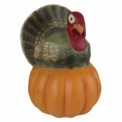 New 🧨 Traditions Large Turkey On Pumpkin 🔔