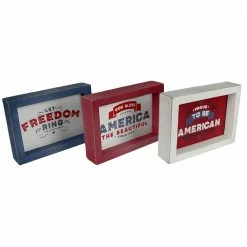 Flash Sale 🧨 Traditions Patriotic Frame Decor Set/3 🤩