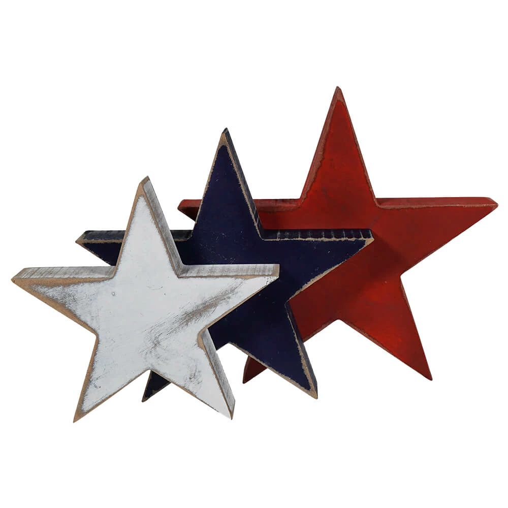 Brand new β¨ Traditions Americana Star Shaped Block Decor Set/3 π 3 Brand new β¨ Traditions Americana Star Shaped Block Decor Set/3 π