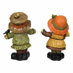 Coupon 👍 Traditions Sunflower Scarecrows Set/2 😍 -Ornament shop TPH9458c
