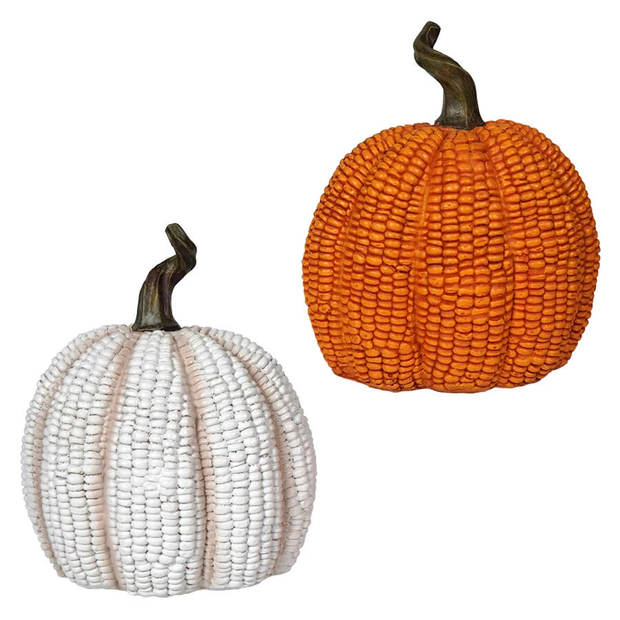 Hot Sale π₯° Traditions Corn Pumpkins Set/2 π 3 Hot Sale π₯° Traditions Corn Pumpkins Set/2 π