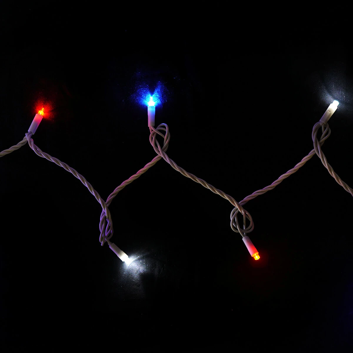 Brand new 🛒 Traditions Red, White & Blue Frost 50 LED Light Strand 🔔 5 Brand new 🛒 Traditions Red, White & Blue Frost 50 LED Light Strand 🔔 - Image 3