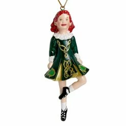 New 💯 Traditions Dancing Irish Girl Ornament 🥰