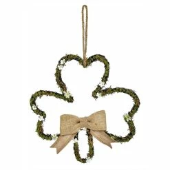 New 🎁 Traditions Shamrock Twig Wall Hanger 👏