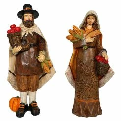 Promo ⭐ Traditions Harvest Pilgrim Couple Set/2 ⭐