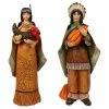 Brand new 🧨 Traditions Native American Couple Figures 💯 -Ornament shop XFGH76565
