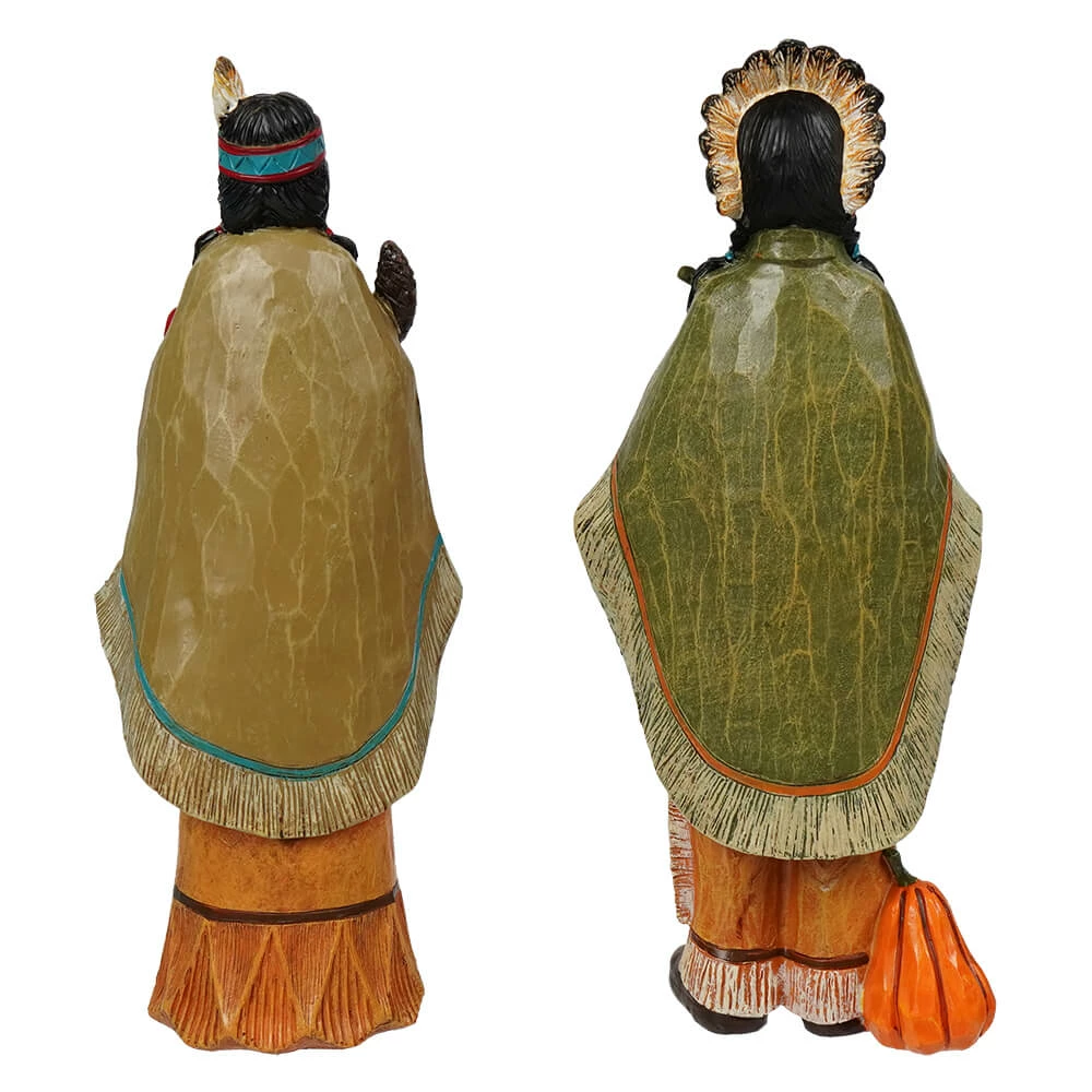 Brand new ๐งจ Traditions Native American Couple Figures ๐ฏ 4 Brand new ๐งจ Traditions Native American Couple Figures ๐ฏ - Image 2