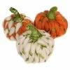 Best Pirce 🌟 Traditions Small Wooly Pumpkins Set/3 ⭐
