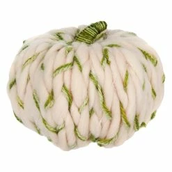 Hot Sale ✔️ Traditions White Large Wooly Pumpkin 🛒