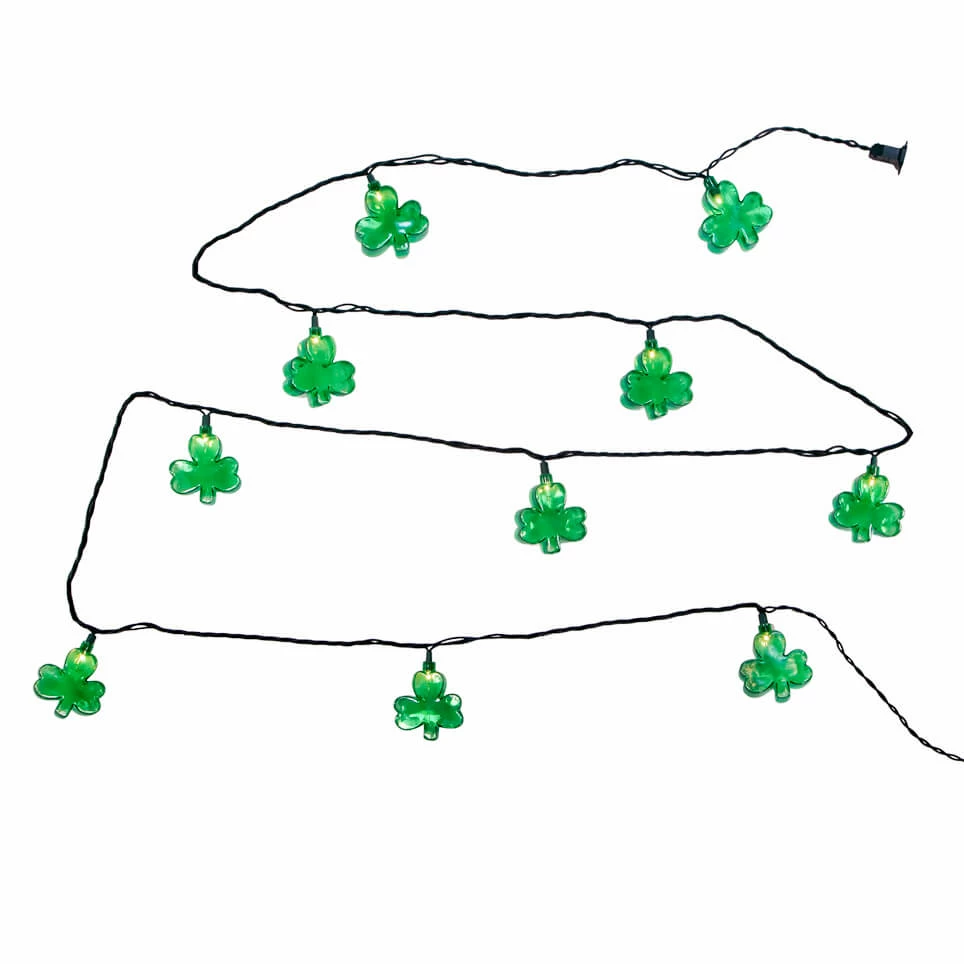 Best Sale β€οΈ Traditions 10-Light Shamrock Light Set π 5 Best Sale β€οΈ Traditions 10-Light Shamrock Light Set π - Image 3